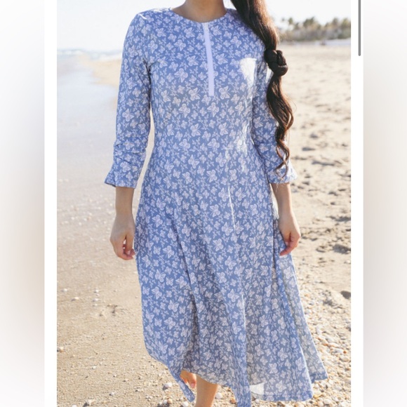 ❗️In Search Of❗️Dainty Jewell’s Dinner On the Dock Swim Dress - Picture 2 of 2